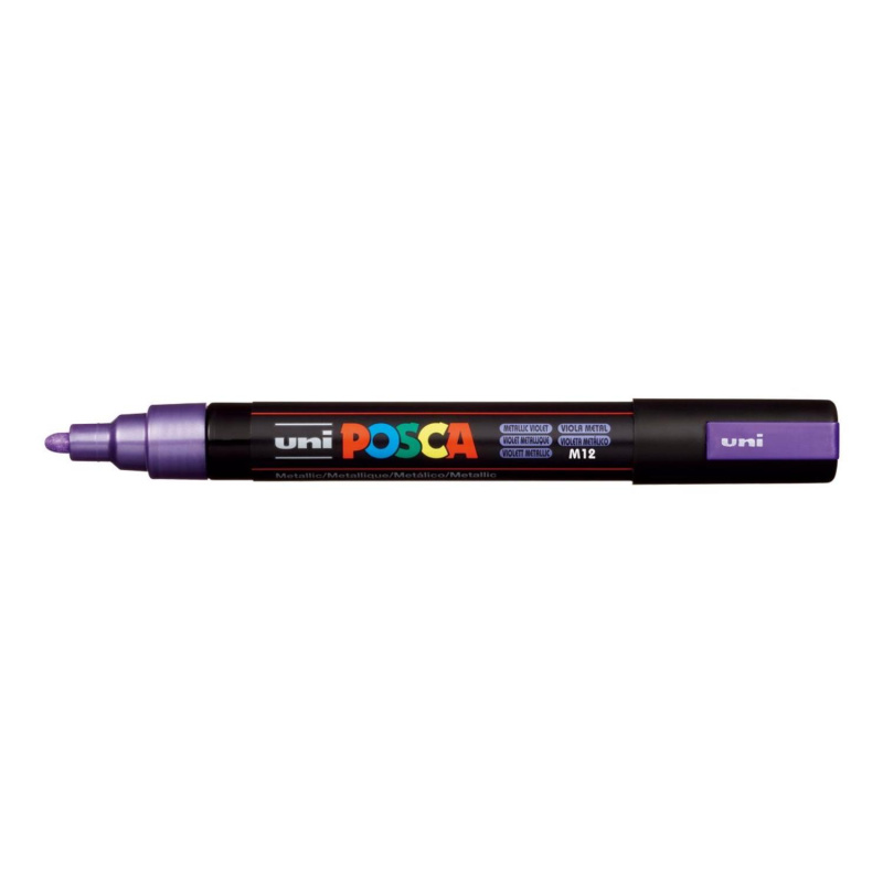 Uni Posca fixka PC-5M je jeden z najpopulárnejších typov popisovačov značky Uni. Marker Posca má okrúhly hrot hrúbky 2,5 mm, ktorý vytvára stredne hru