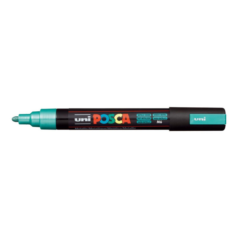 Uni Posca fixka PC-5M je jeden z najpopulárnejších typov popisovačov značky Uni. Marker Posca má okrúhly hrot hrúbky 2,5 mm, ktorý vytvára stredne hru