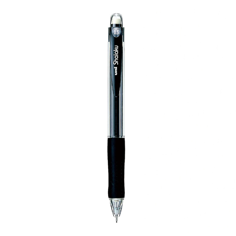 UNI SHALAKU mikroceruzka M5-100, 0,5 mm. Spoľahlivá, odolná a pripravená na každodenné používanie. UNI SHALAKU M5-100 je moderná mikroceruzka navrhnut�