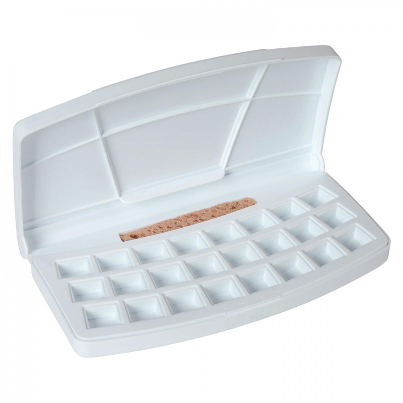 Prázdna plastová kazeta Van Gogh je ideálna pre umelcov, ktorí si radi individuálne dopĺňajú a skladajú paletu farieb. Je určená pre akvarelové farb