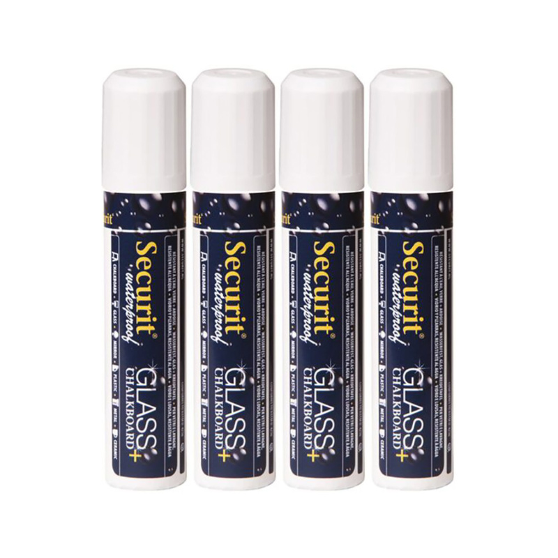 Kriedová fixka Securit pomôže pri domácich a aj pracovných projektoch ako je zapisovanie poznámok na tabule, zdobenie zrkadiel, okien či stien s tabuľov