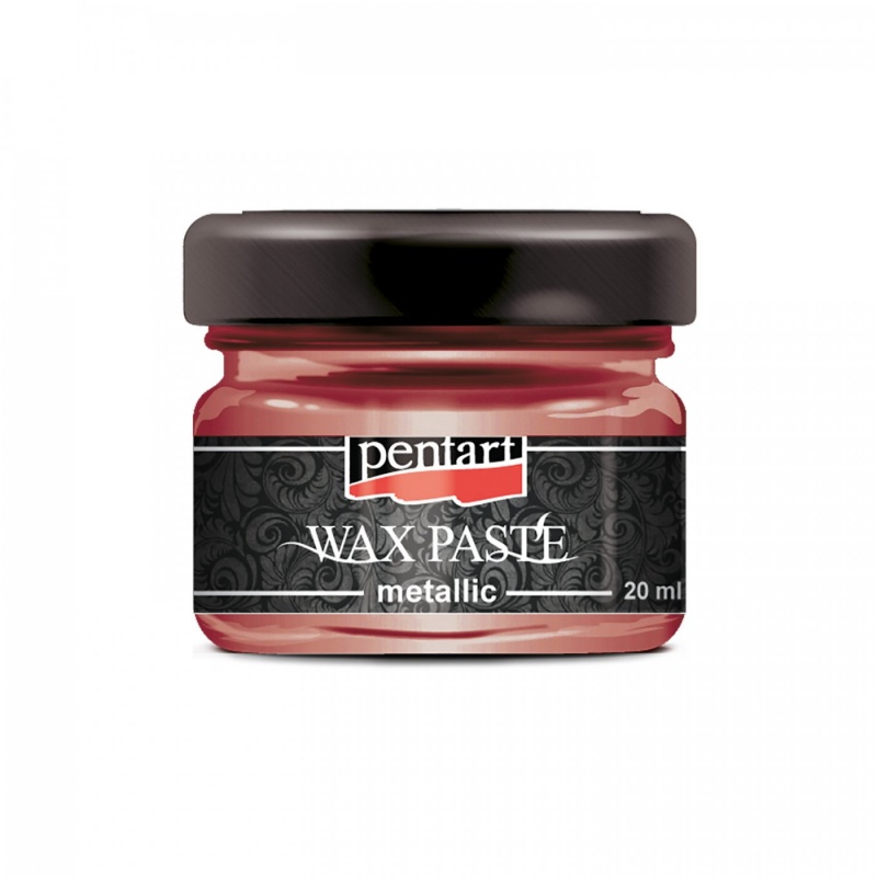 Vosková pasta (Wax paste - metal) so základom včelieho vosku a pomarančového oleja vytvorí na povrchu silný, kovový trblietavý efekt. Dajú sa použiť