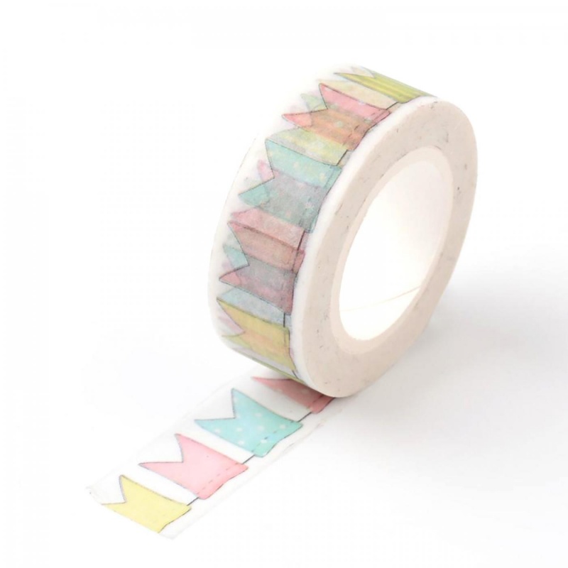  Washi páska je dekoračná samolepiaca páska. Je ideálnym dekoračným komponentom na kreatívne tvorenie. Vyrába sa zo špeciálneho washi papiera z kôry
