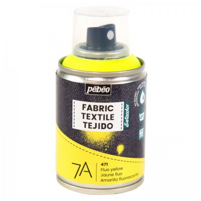 7A sprej na textil 100 ml, fluorescent yellow