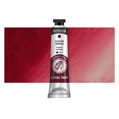 Akrylová farba Artemisia alizarin crimson, 40 ml