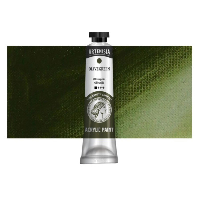 Akrylová farba Artemisia olive green, 40 ml