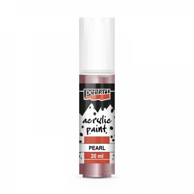 Akrylová farba perleťová 20 ml, fialová