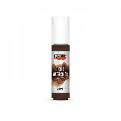 Akvarelová farba v tube, 20 ml, hnedá