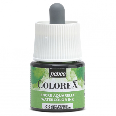 Akvarelový atrament COLOREX, oriental green 45 ml