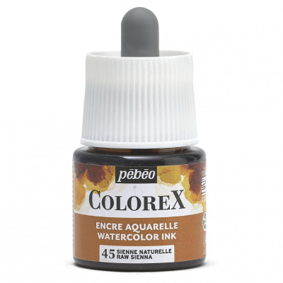 Akvarelový atrament COLOREX, raw sienna 45 ml