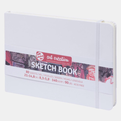 Art Book, Art Creation, blok na skicovanie, 15 x 21 cm, biely