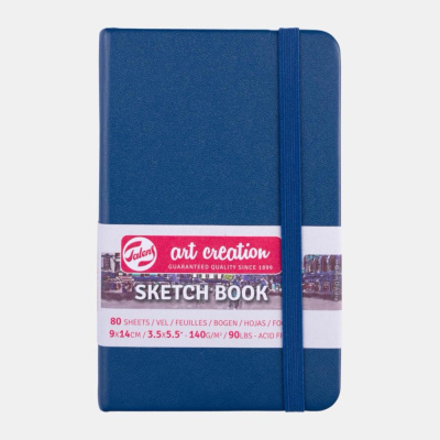Art book, Art Creation, blok na skicovanie, 9 x 14 cm, tmavomodrý