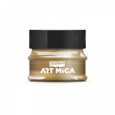Art Mica, práškový pigment 9 g, zlatá hnedá