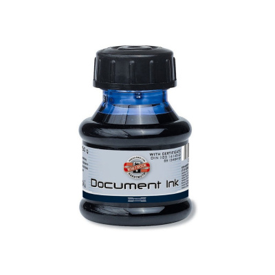 Atrament dokumentačný, čierny, 50 g