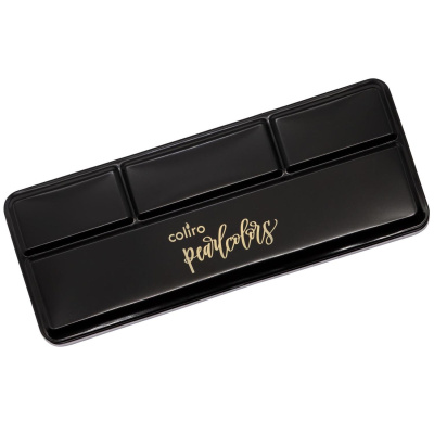 Coliro kovové púzdro na 12 ks farieb, čierne