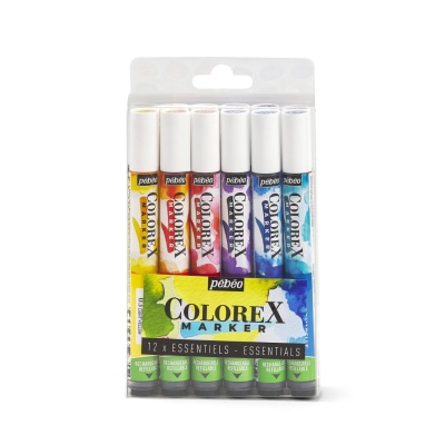 Colorex marker, set 12 farieb