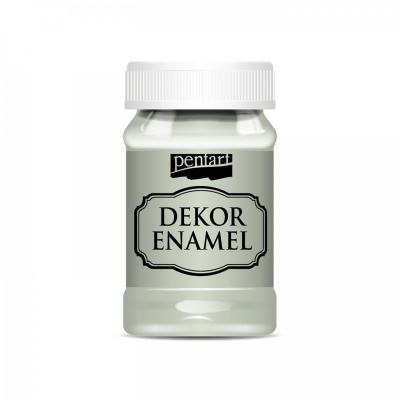 Dekor Enamel 100 ml, lišajníkovozelená