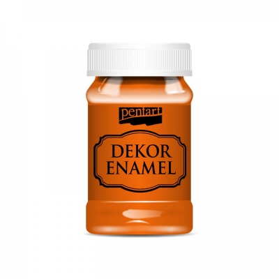 Dekor Enamel 100 ml, pomarančová