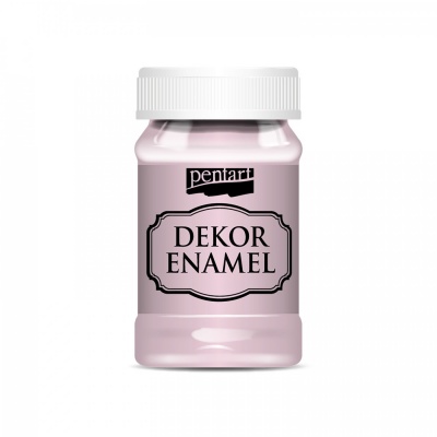 Dekor Enamel 100 ml, ružová