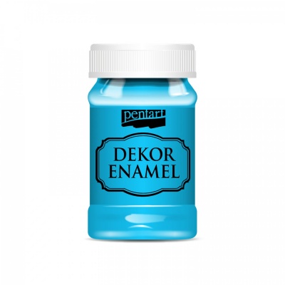 Dekor Enamel 100 ml, svetlomodrá