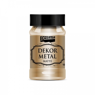 Dekor Metal matná 100 ml, bronzová