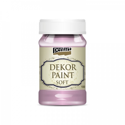 Dekor Paint Soft 100 ml, baby ružová