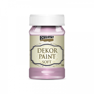 Dekor Paint Soft 100 ml, baby ružová