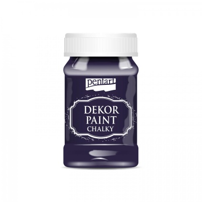Dekor Paint Soft 100 ml, baklažánová