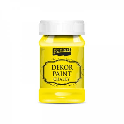 Dekor Paint Soft 100 ml, citrónová žltá