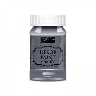 Dekor Paint Soft 100 ml, grafitová sivá