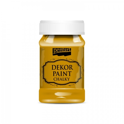 Dekor Paint Soft 100 ml, horčicová žltá