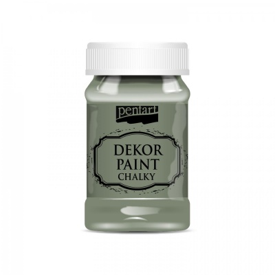 Dekor Paint Soft 100 ml, khaki zelená