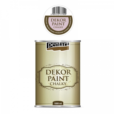 Dekor Paint Soft 1000 ml, viktoriánska ružová