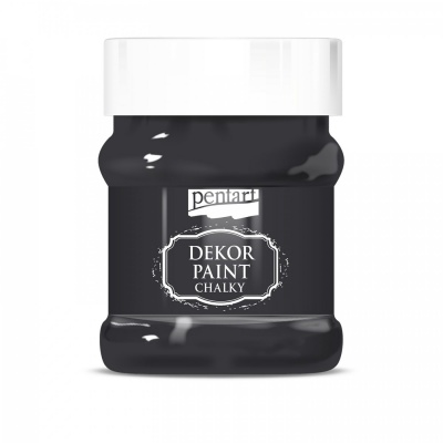 Dekor Paint Soft 230 ml, čierna