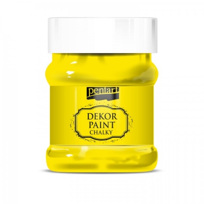Dekor Paint Soft 230 ml, citrónová žltá