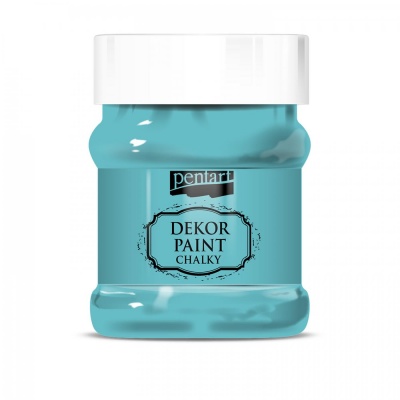 Dekor Paint Soft 230 ml, tyrkysová modrá