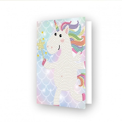 Diamond dotz, Unicorn Wish, pohľadnica