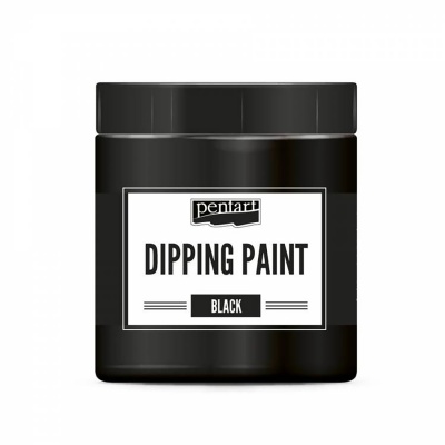 Dipping paint, samonivelačná farba na namáčanie, 250 ml, čierna