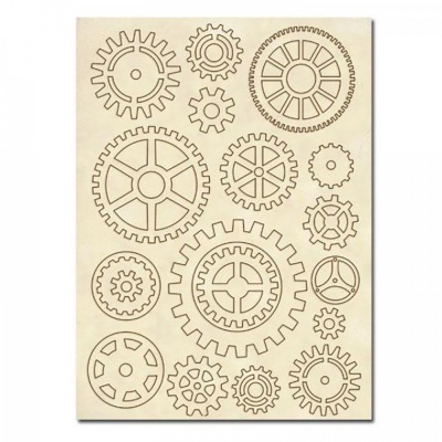 Drevené výrezy, A5, Gears