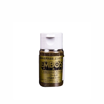 Embosovací prášok, 30 ml, zlatý