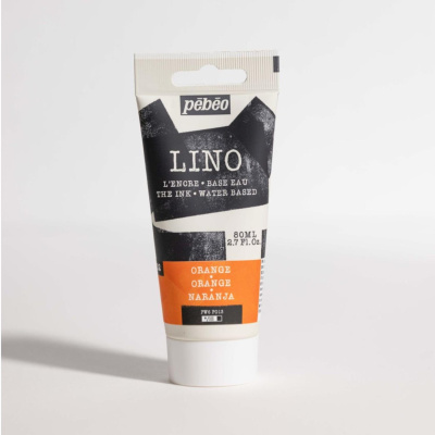 Farba na linoryt PEBEO LINOCUT - orange, 80 ml
