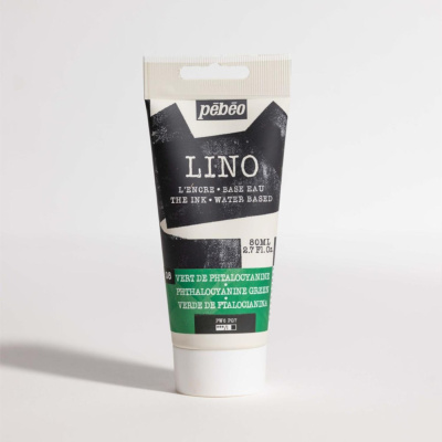 Farba na linoryt PEBEO LINOCUT - phtalocyanine green, 80 ml