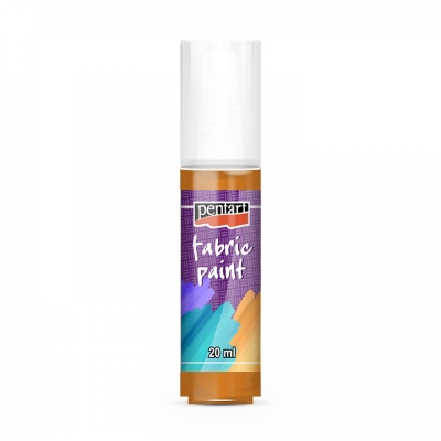 Farba na textil 20 ml, oranžová