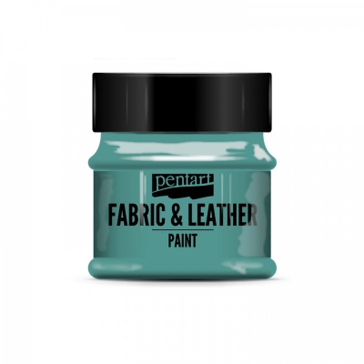 Farba na textil a kožu, 50 ml, tyrkysovozelená