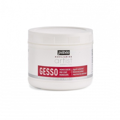 Gesso univerzálne, jednovrstvové, biele, 500 ml