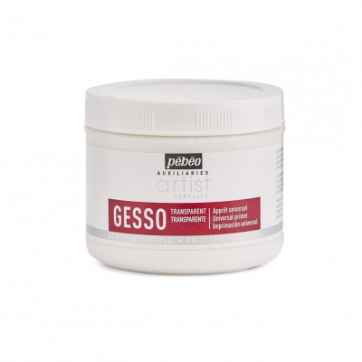 Gesso univerzálne, priehľadné, 500 ml