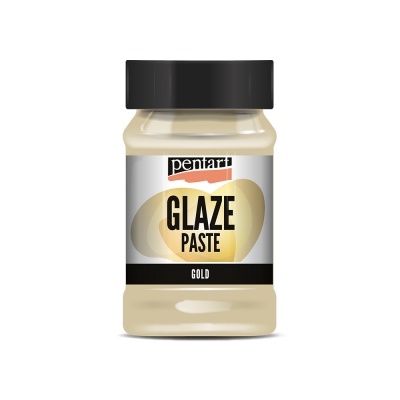 Glazúrovacia pasta, 100 ml, zlatá