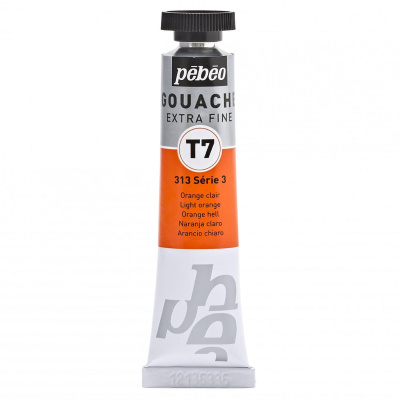 Gvaš T7 extra fine 20 ml, light orange