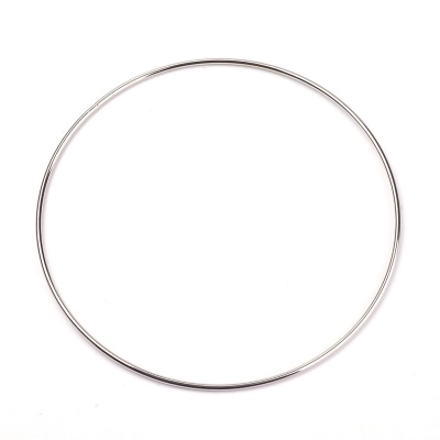 Kovový kruh na macramé a lapač snov, 14 cm