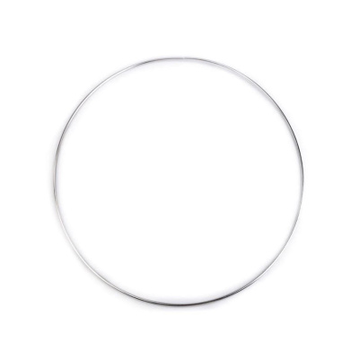 Kovový kruh nikel, priemer 30,5 cm 